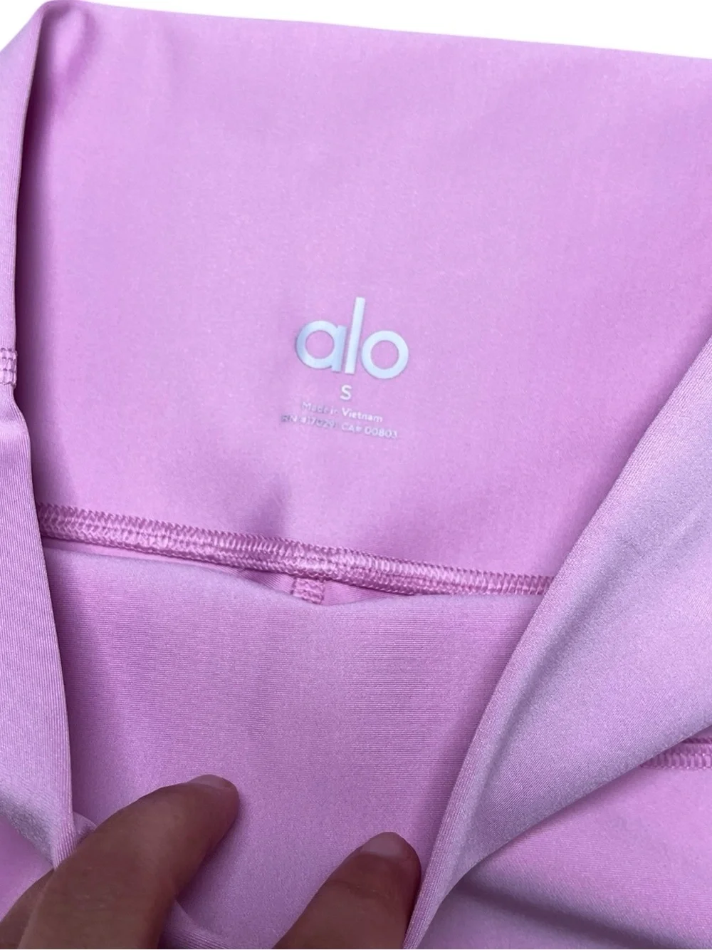 Alo Yoga High-Waist Airlift 7/8 Leggings Bubblegum Pink Size Small